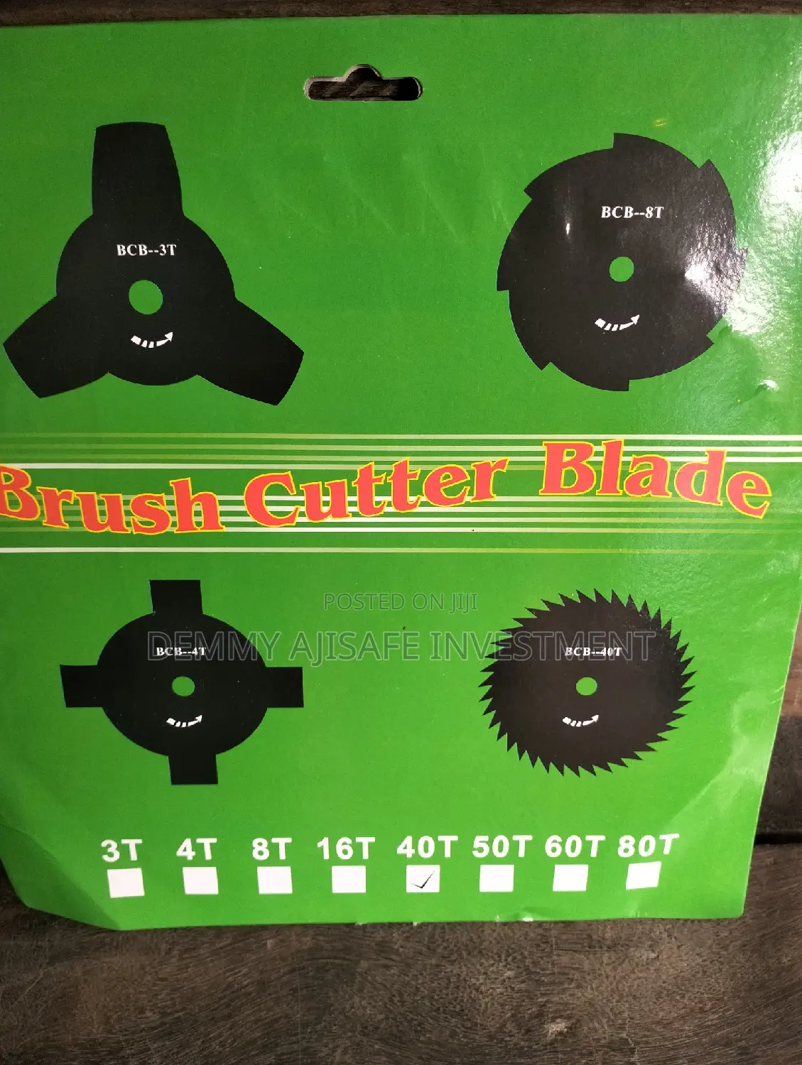 Brush Cutter Blade(Black)