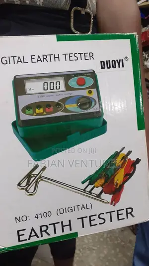 DUOYI DY4100 Digital Resistance Tester Earth Ground Meter