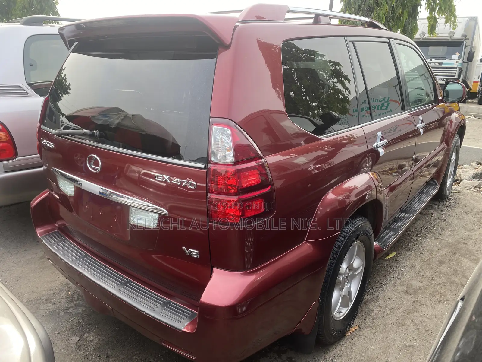 Lexus GX 470 2008 Red