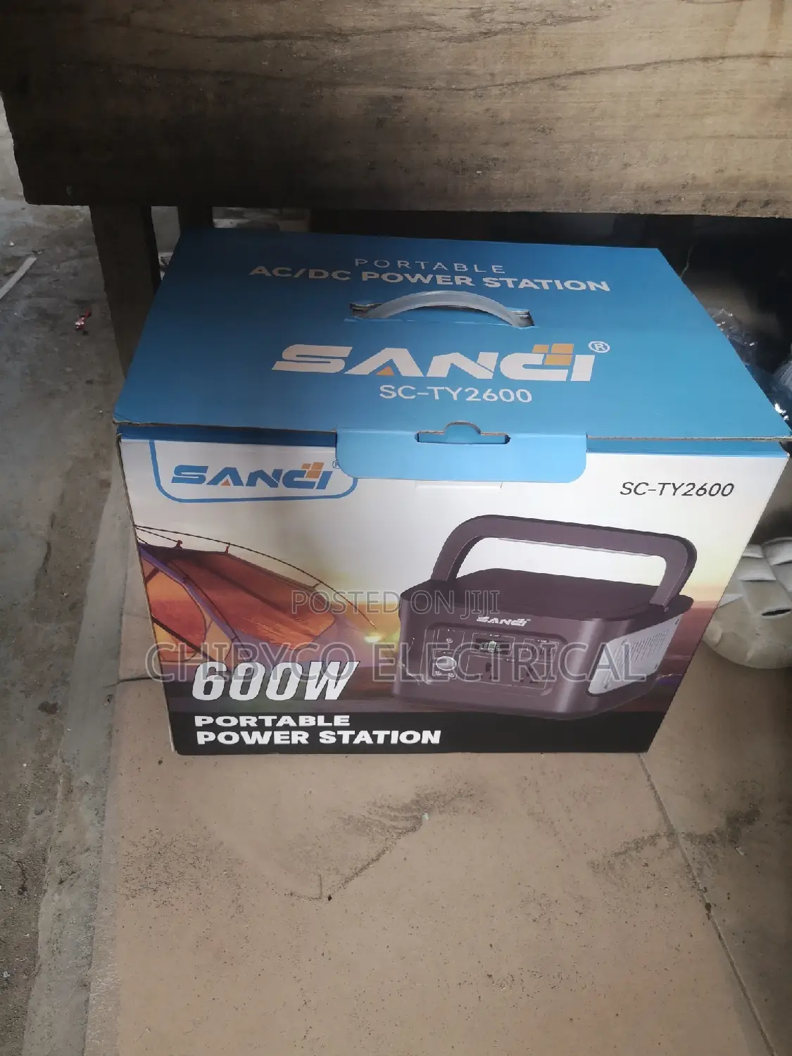 600watts Solar Generator With Lithium Battery