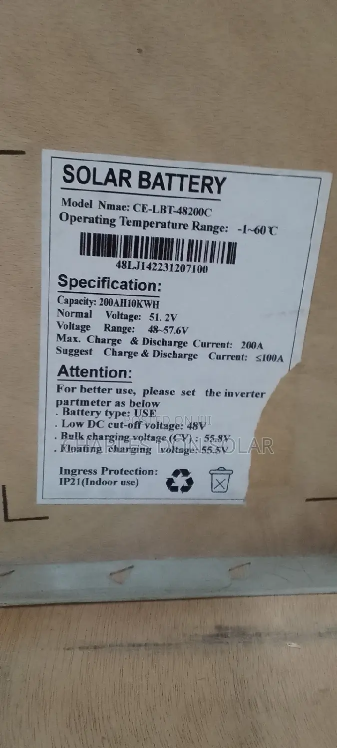 Cworth 10kwh Lithium Battery