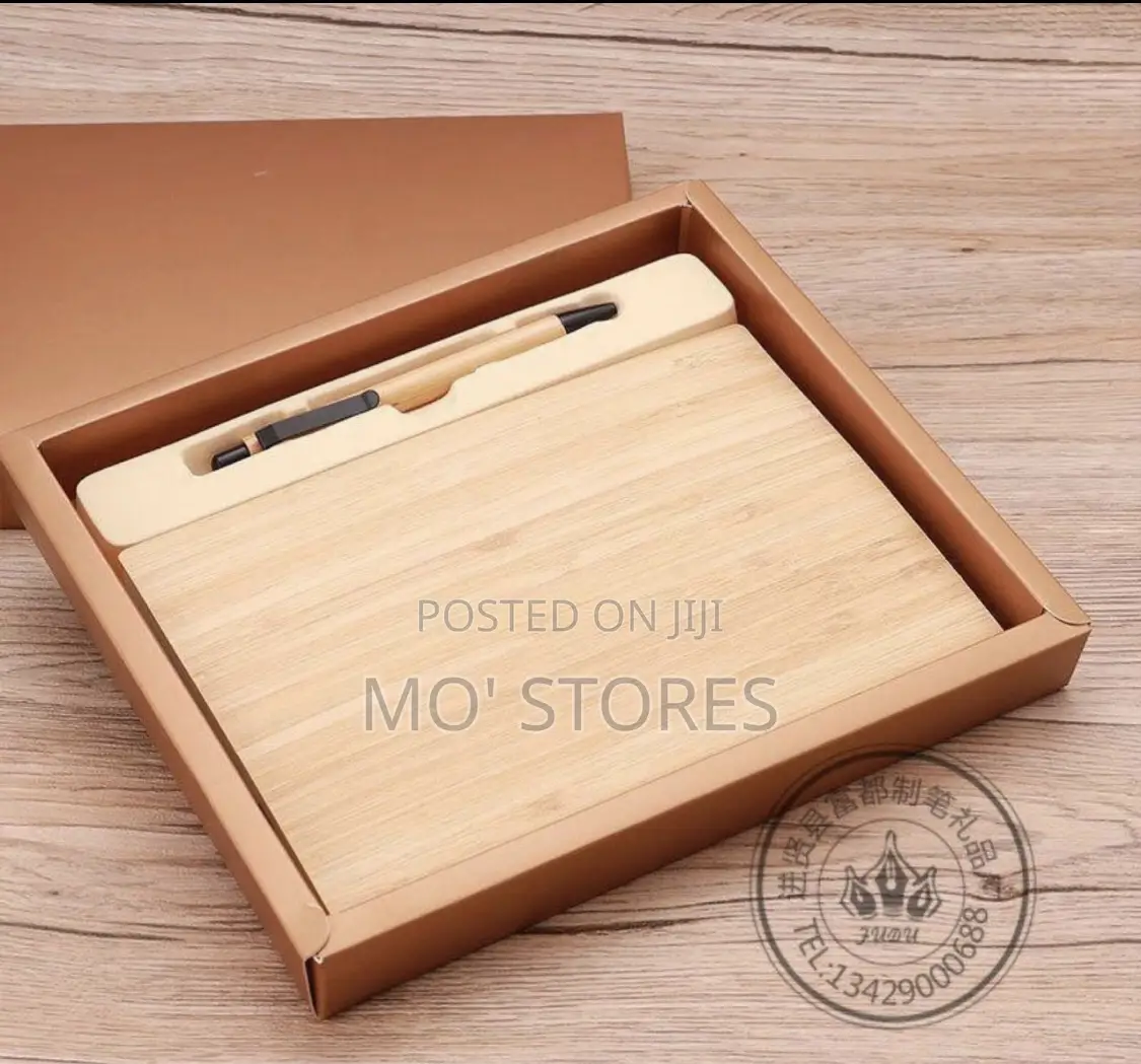 Bamboo Notebook With Pen
