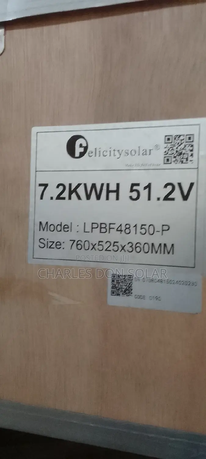 7.2kwh Lithium Battery Felicity