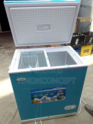 Startek Chest Freezer 255 Litres Blue Color