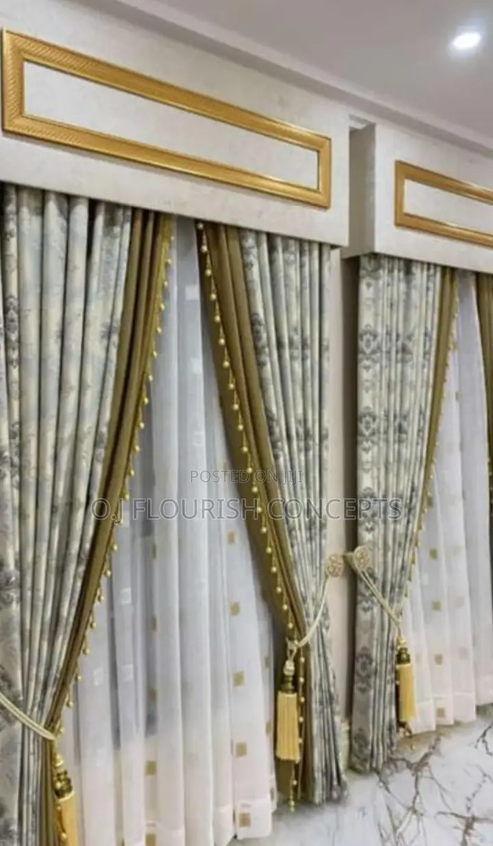 Curtains and Board