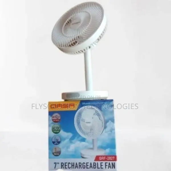 QASA 7′′ Rechargeable Fan (Table Type) QRF-2827