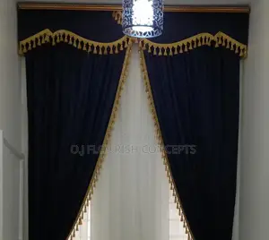 Lovely Curtains With Board