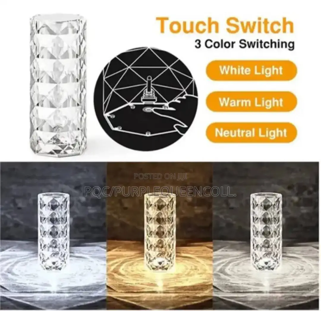 Rose Diamond Multicolour Lamp Led Light