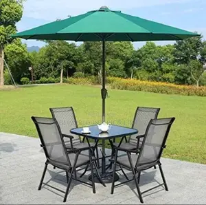 Garden Chair by 4 With Umbrella