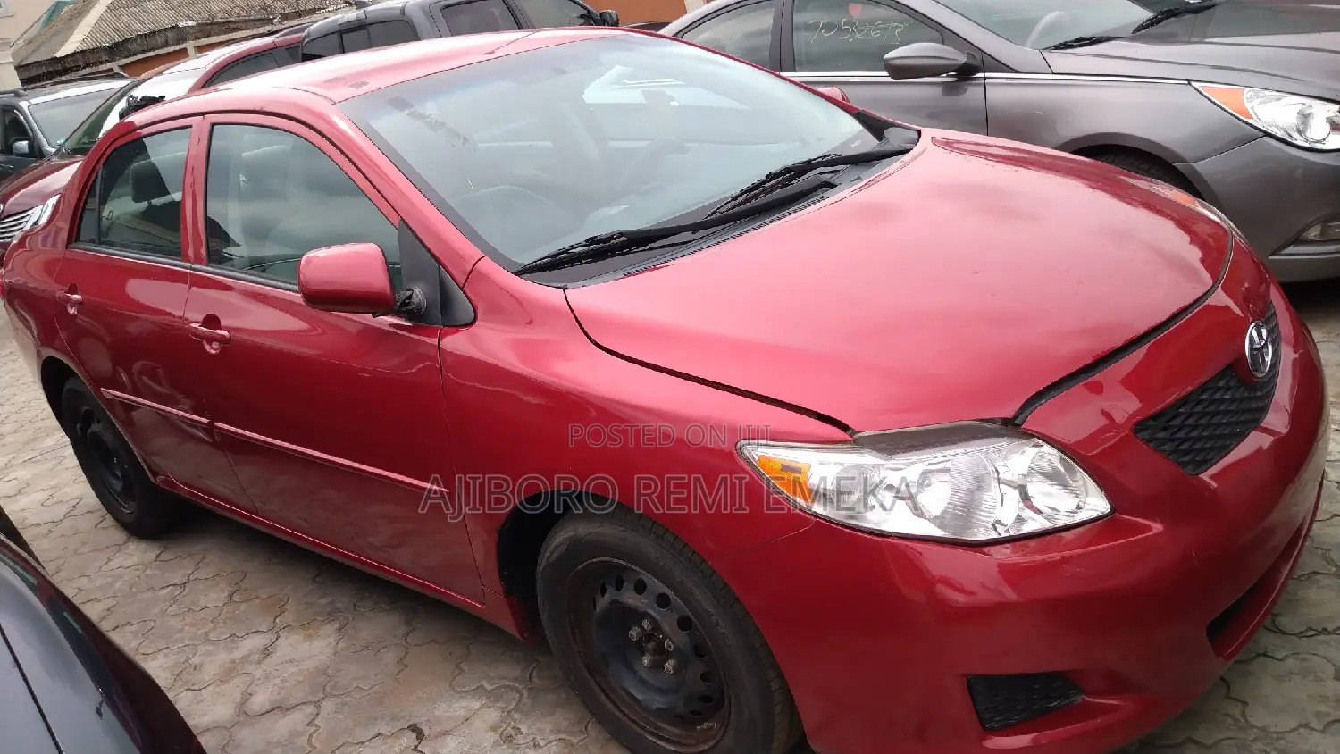Toyota Corolla 2010 Red