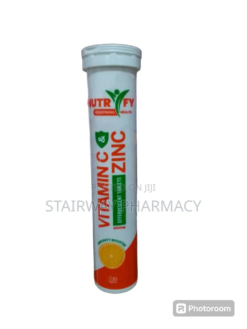 Nutrify Vitamin C With Zinc Effervescent Tab