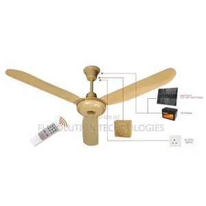 Qasa 56′′ Solar Ac/Dc Ceiling Fan QCF-56ac/Dc