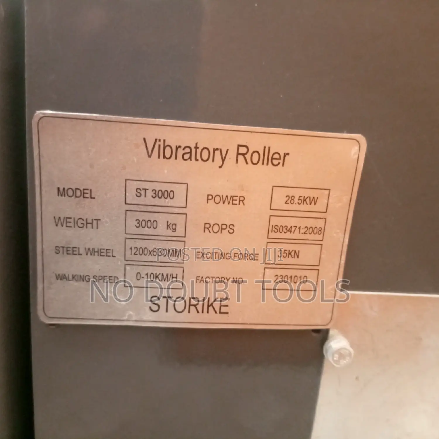 3ton Double Drum Roller