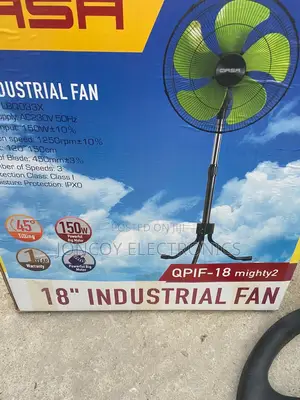 Photo - QASA 18′′ Industrial Standing Fan Qpif-18 Mighty 2