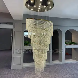 Gold Luxury Crystal Chandelier