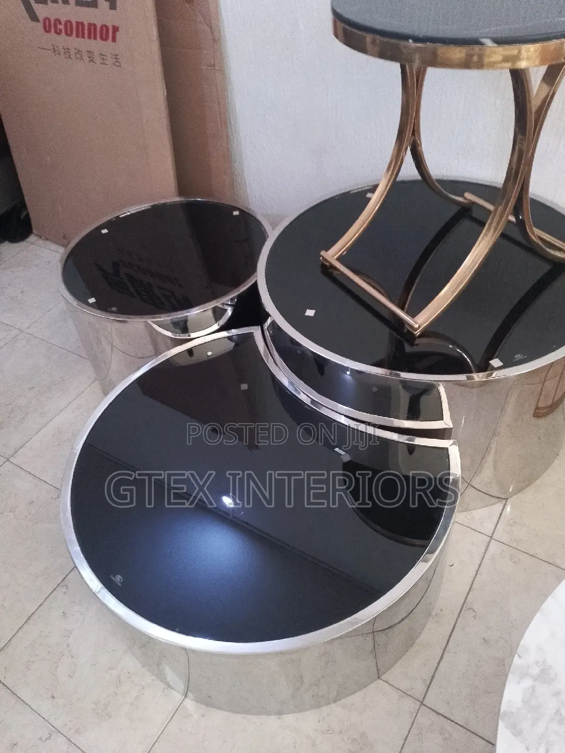 Glass Top Center Table