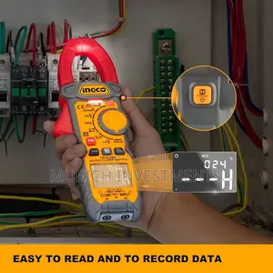 Ingco 1000a Digital Ac/Dc Clamp Meter, True RMS 6000 Counts