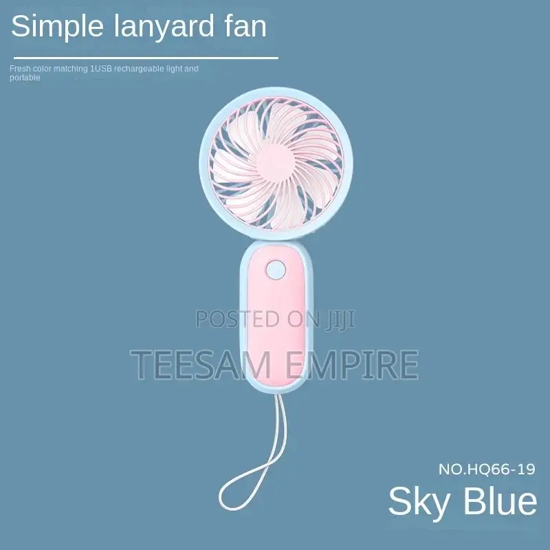 High Wind Mini Silent Handheld Fan