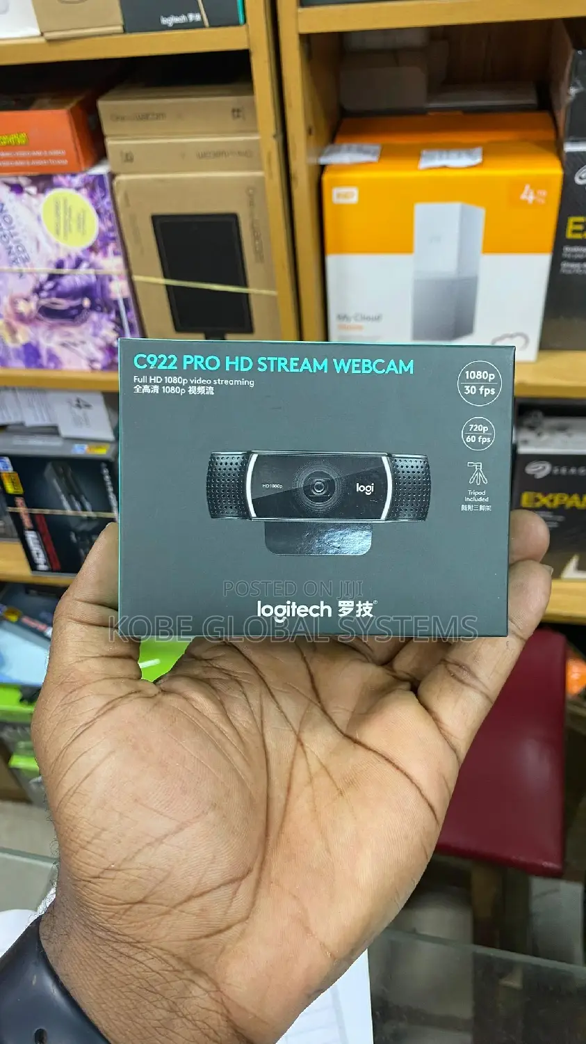 C922 PRO HD Webcam Logitech