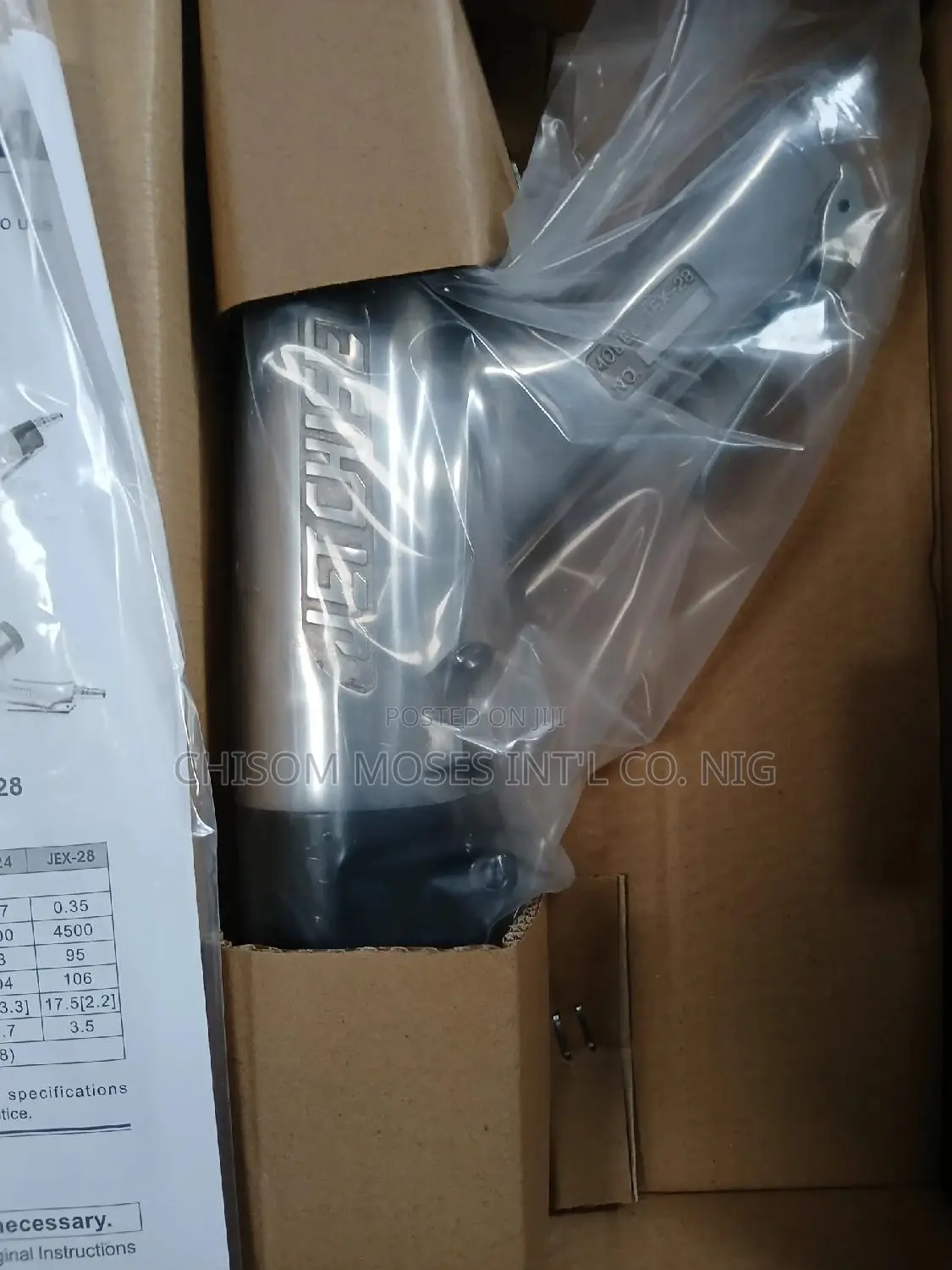 Pneumatic Jet Chisel Air Chipping Gun (Model 28 And Others