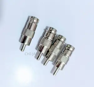 Rg59 BNC Male-Av Female Connectors 5psc