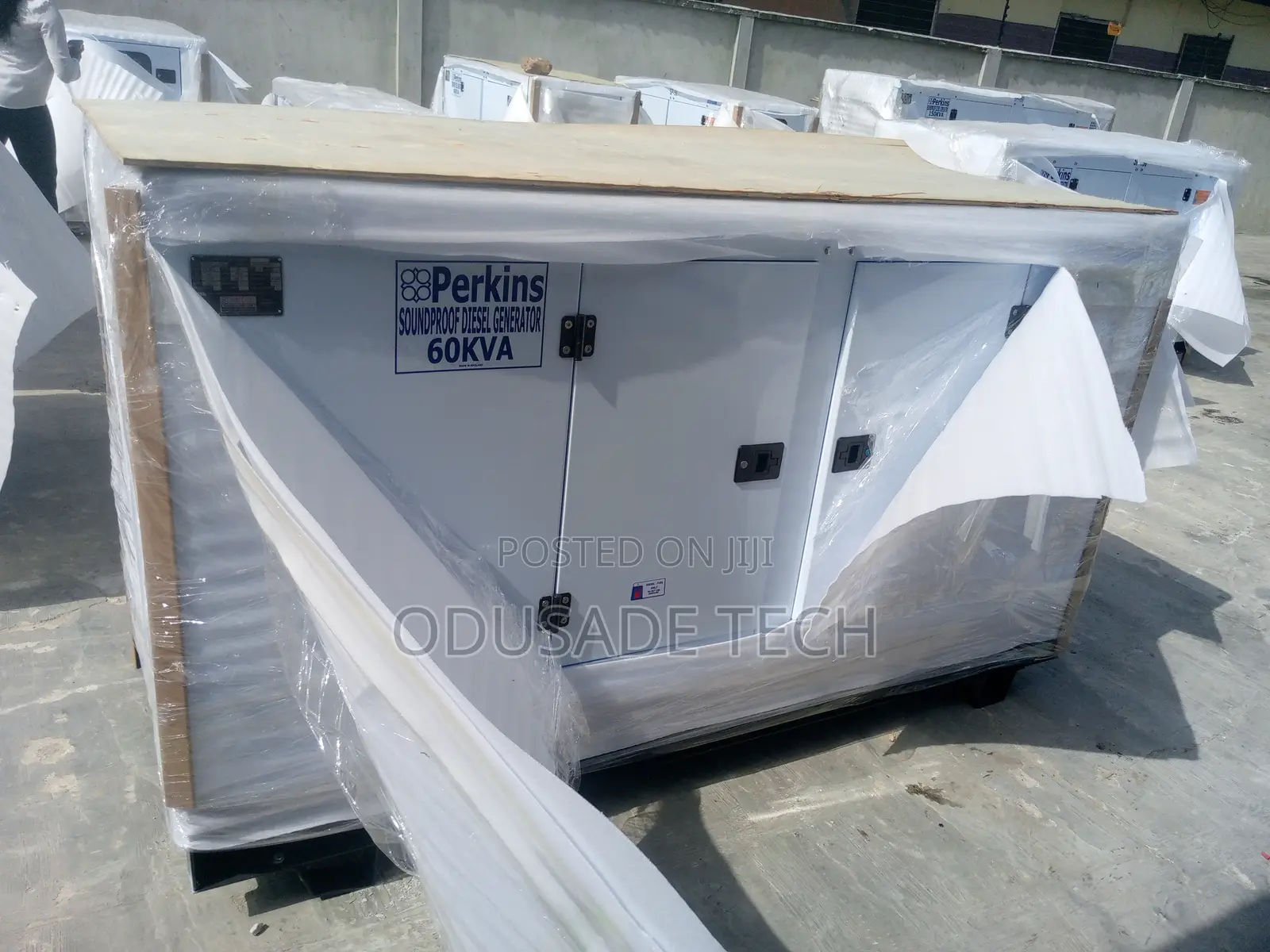 New 60kva Perkins 100% Copper Coil Generator