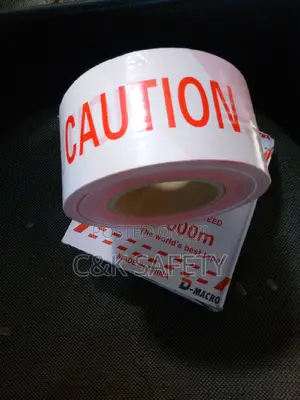 Red Nd White Caution Tape