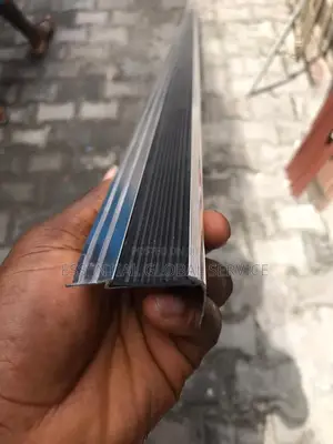 After Laying With Rubber Stair Nosing
