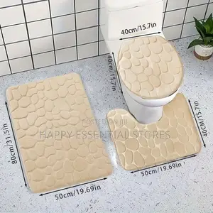 3in1 Toilet Mat 
Random Designs.