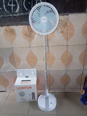 3600 Mah Lontor Rechargeable Standing Adjustable Fan