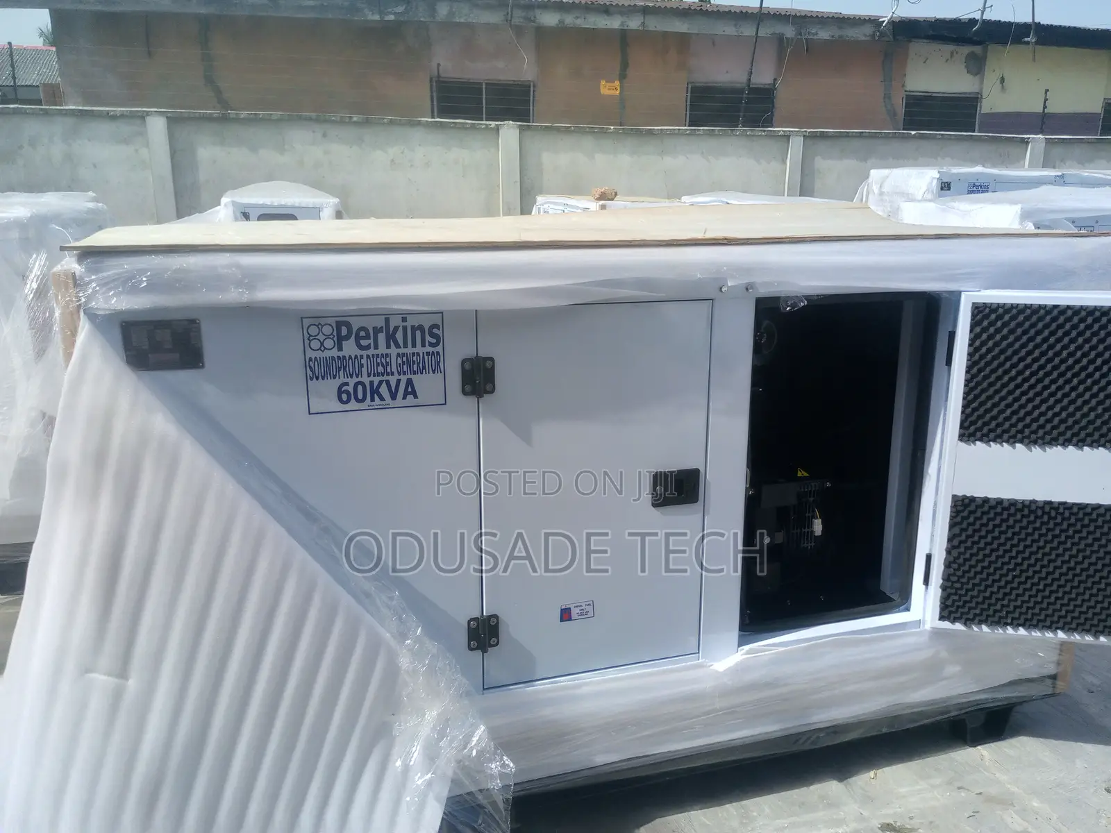 Soundproof 60kva Power Output Perkins Generator