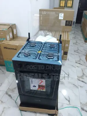 Scanfrost 4 Burner Gas Cooker With Oven.