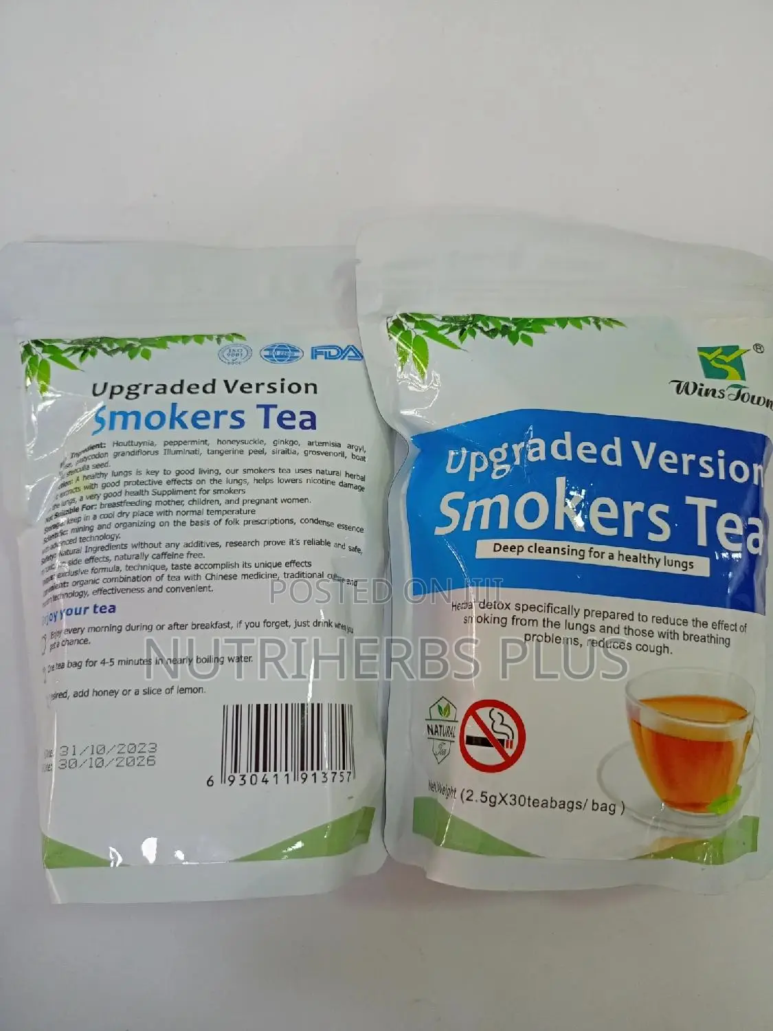 Smokers Tea: Clears Up Your From Damaging