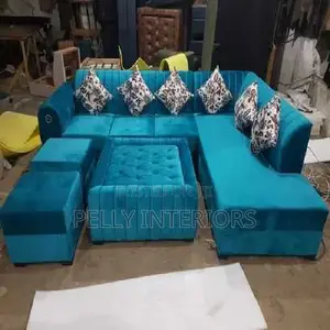 Elegant L Shaped Sofa Chair 8 Seater