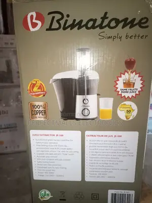 Binatone Juice Extractor JE-580 - Black