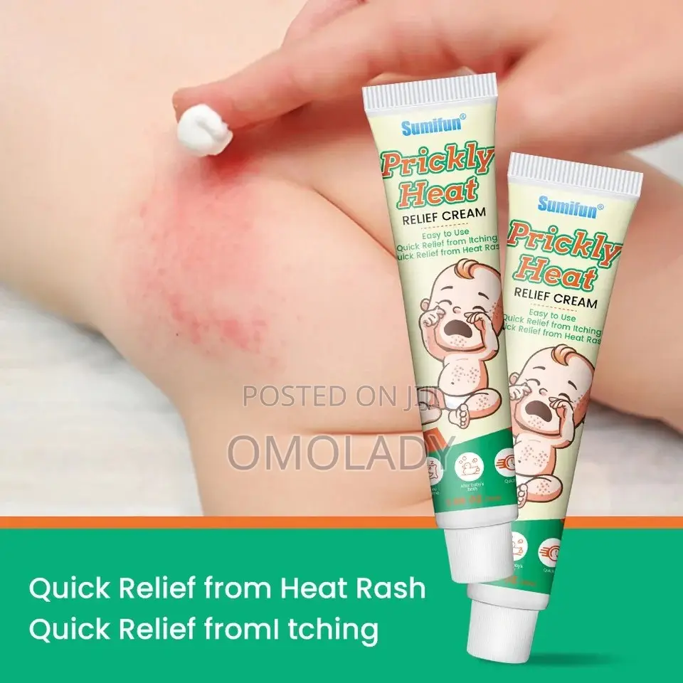 Sumifun Prickly Heat Relief Cream for Babies