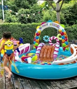 Intex Candy Zone Centre Pool 9'8"X6'3"X4'3" With 6 Balls