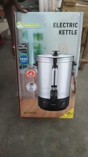 Crownstar Electric Kettle 20 Liters 2000w