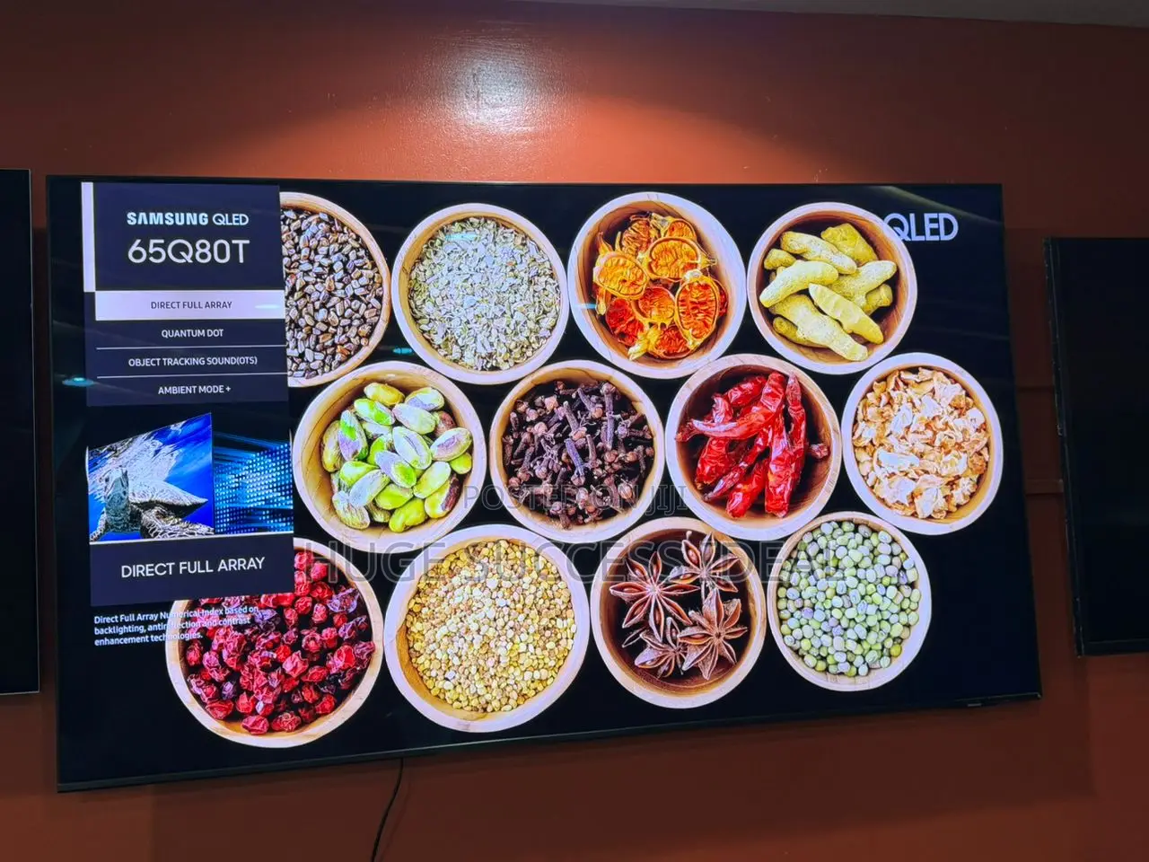 SAMSUNG 65" Class QLED Q80T Series UHD Direct Full Array