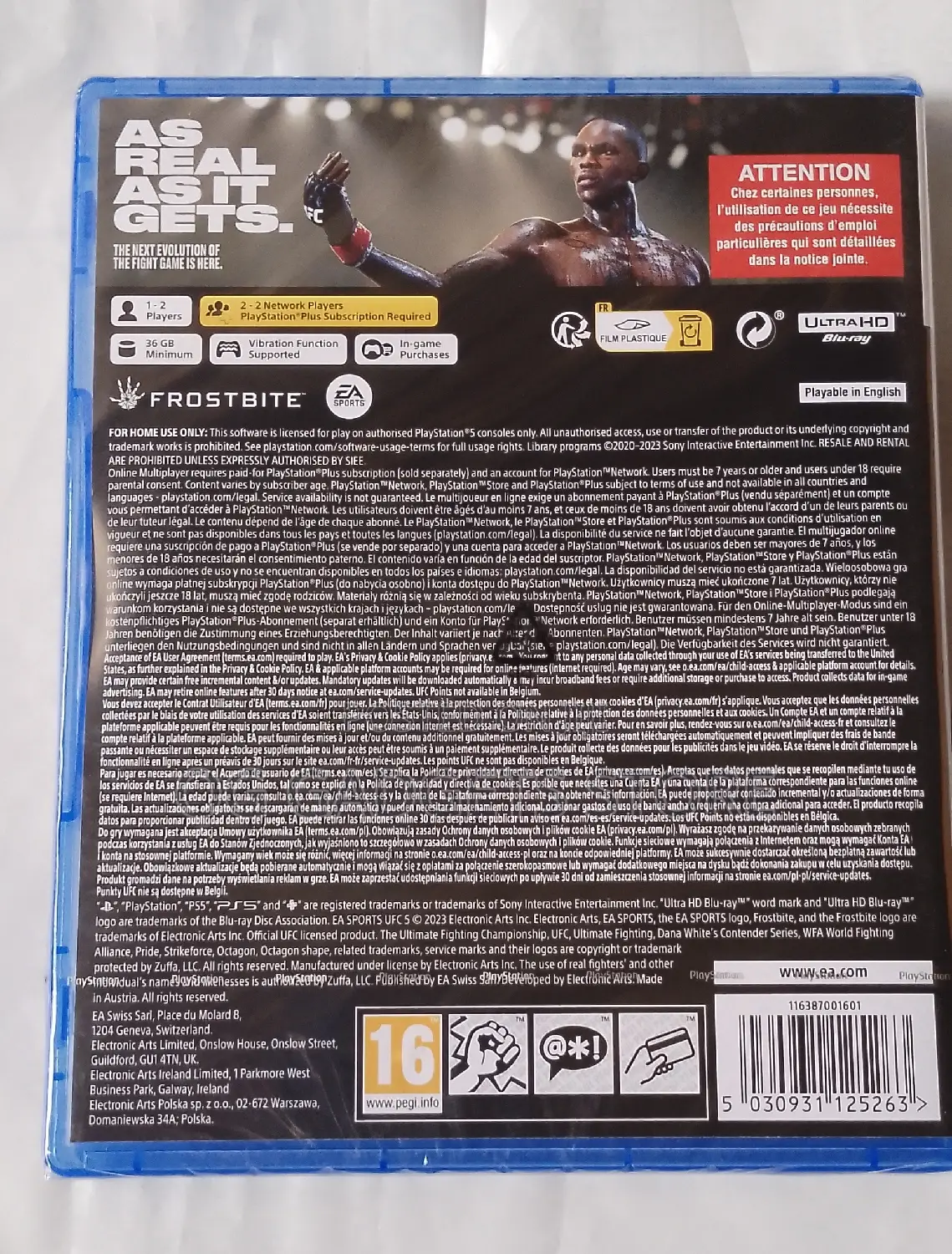 Playstation 5 Ufc5