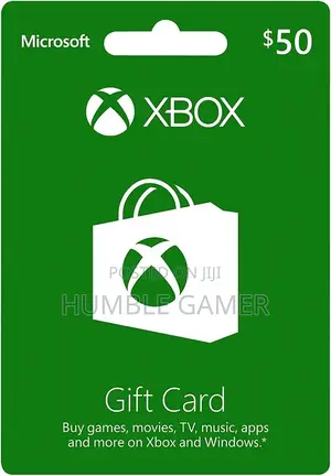 $50 USD Xbox Live Gift Cards And More Available