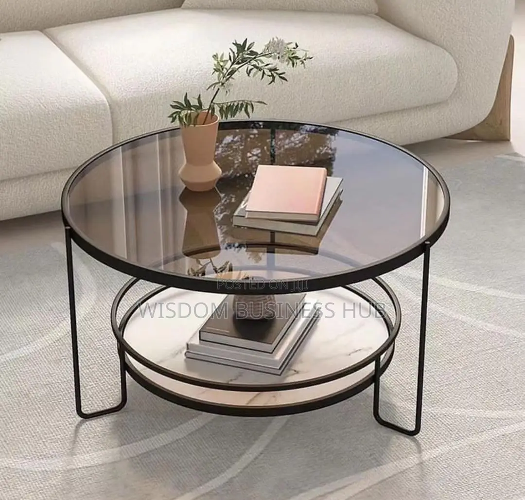 Luxe Glass Center Table