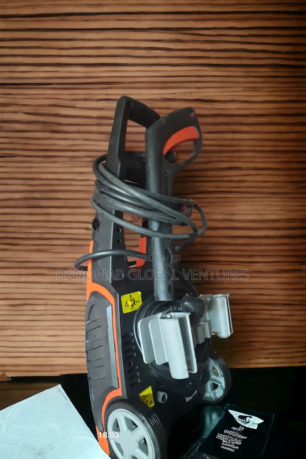 Black and Decker High Pressure Washer