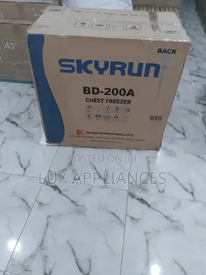 Fast Freezing New Skyrun 200L Chest Freezer With Key Lock