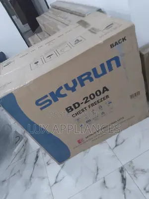 Skyrun Low Noise Chest Freezer With Key Lock
