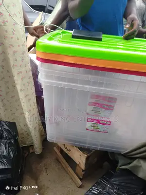 Transparent Food Storage Box 60 Litre