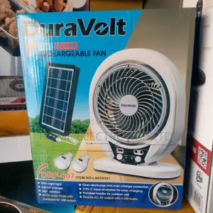 Duravot 7 Inches and 3 in 1 Rechargable Fan