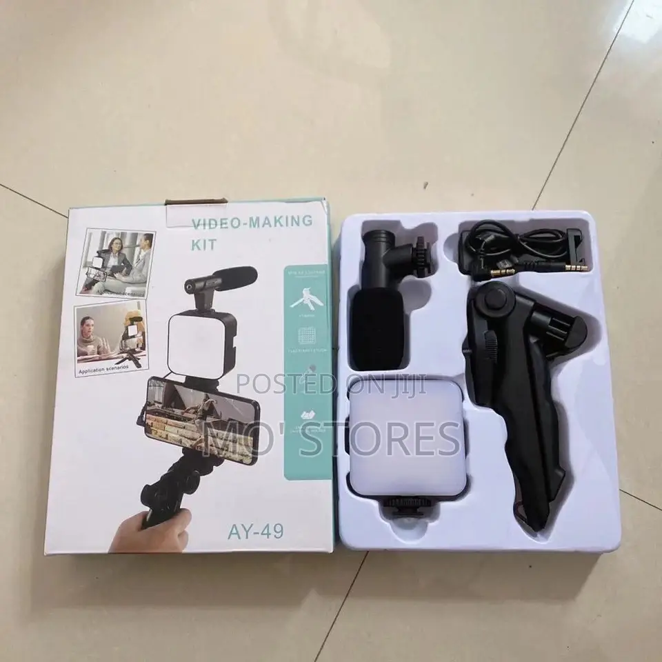 Tripod Kit With Led Light