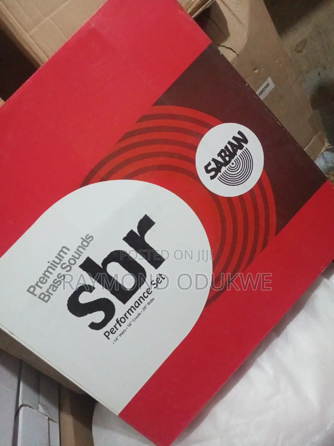 Professional Sabian SBR Cymbal Set