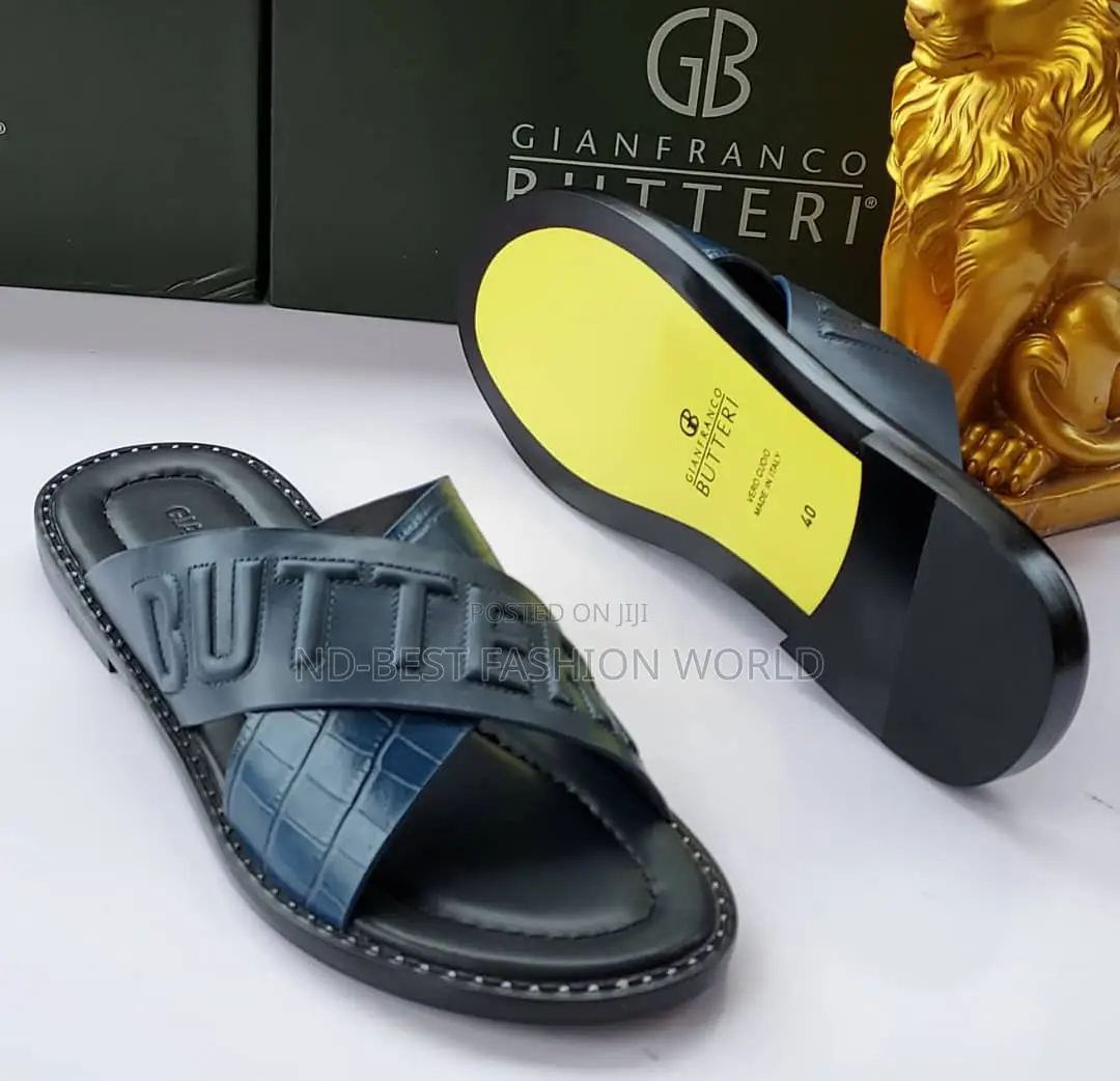 Pure Leather Slippers